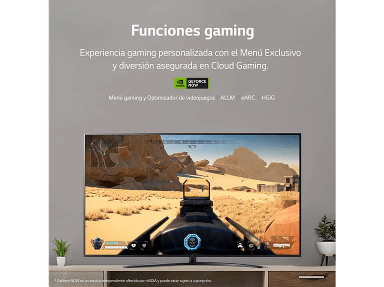 TV 50" LG 50UR78006LK - 4K, A5 (Gen6), Smart TV webOS23, Dolby Digital Plus, Cloud Gaming