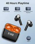 Auriculares Inalámbricos, Auriculares Bluetooth, 5.3 HiFi Estéreo, Control Táctil