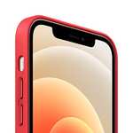 Apple Funda de Piel con MagSafe (para el iPhone 12 Mini) - (Product) Red