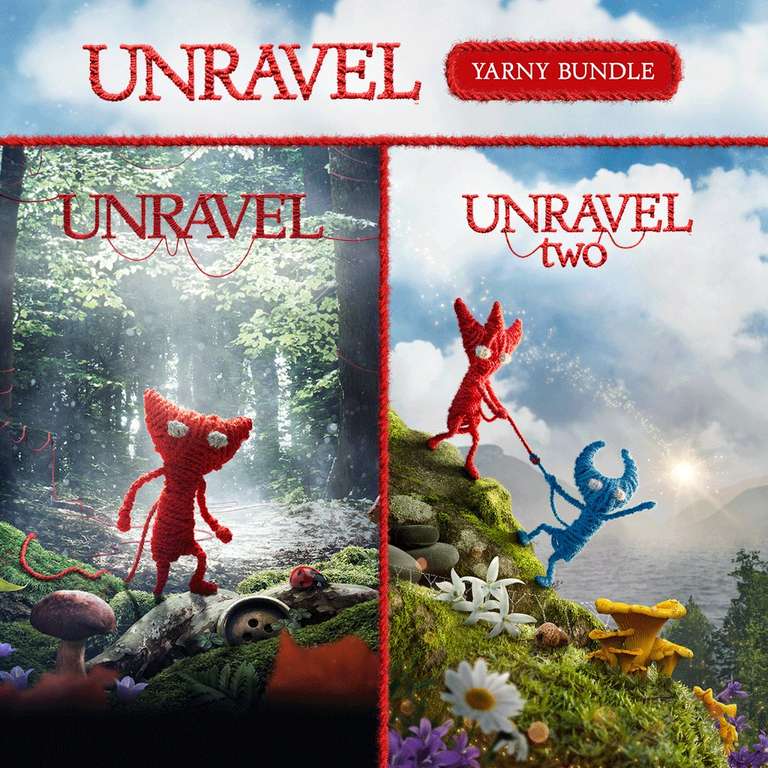 Unravel Yarny Bundle], Sagas (Outlast, Shadow Warrior, Little Nightmares, Battlefield), Kena: Bridge of Spirits