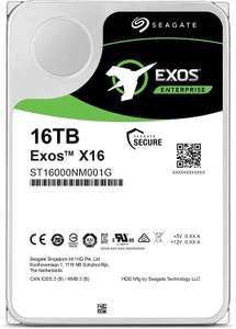 Disco duro interno SATA3 16TB Seagate EXOS [Precio sin cupones]