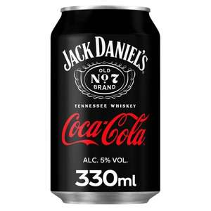 Whisky Jack Daniel's Coca Cola Lata 33cl 5%Vol (Pack de 12 unidades)