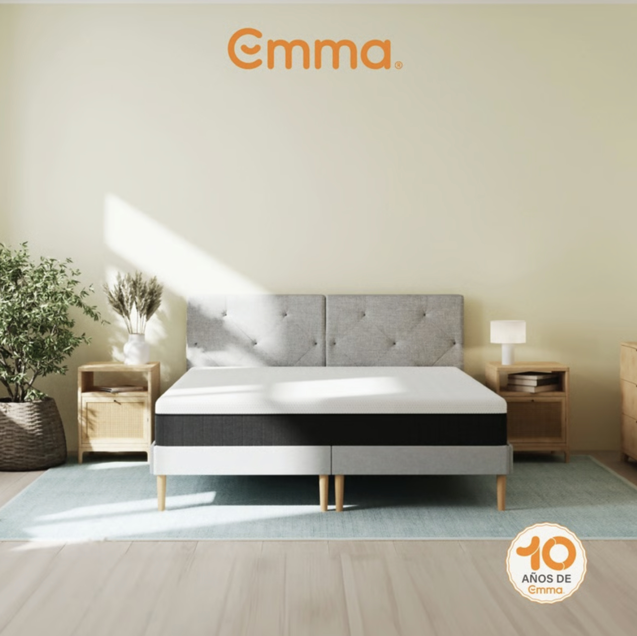 Colchones Emma, 2 modelos, diferentes medidas (90x200-200x200), Envio gratis + INFO EN DESCRIPCION (-10€ con cuenta nueva)