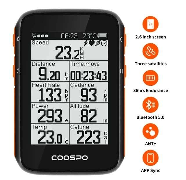 velocímetro con GPS (varios modelos y precio)