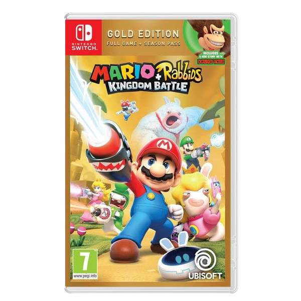 Mario + Rabbids Kingdom Battle (Gold Edition) | Juego Nintendo Switch