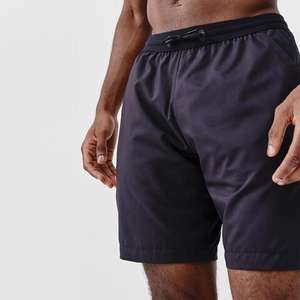 KIPRUN Pantalón corto running transpirable Hombre Dry+ negro. Tallas XS a 3XL. Envío gratuito a tienda