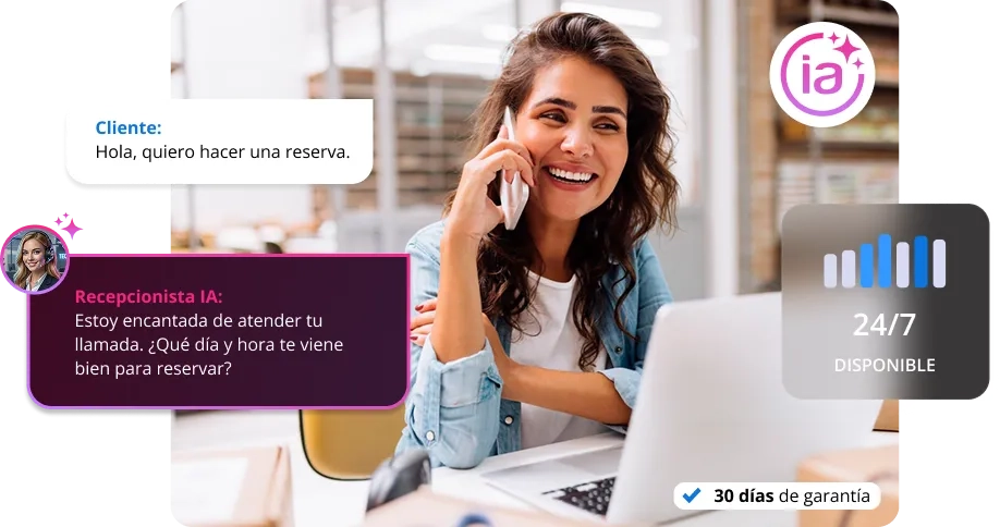 1 mes GRATIS de Recepcionista IA de Arsys | Atiende llamadas 24/7, reservas, desvíos y resúmenes por email