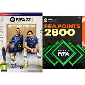 FIFA 23 Ultimate Edition PCWin | Videojuegos Código Origin para PC | Castellano + FIFA 23: Ultimate Team-FIFA Points - Código Origin para PC