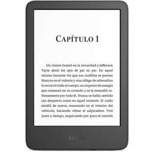 REACONDICIONADO C: eBook   Kindle, Para eBook, 6, Doble de  almacenamiento, 16 GB, 300 ppp, E-Ink, Negro
