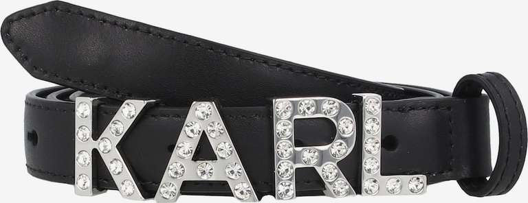 Cinturón de cuero Karl Lagerfeld