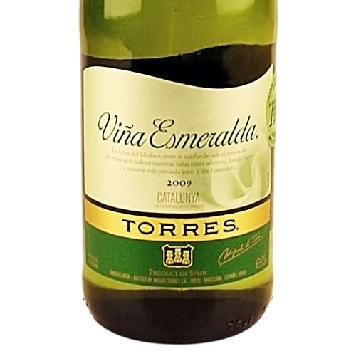 Propiedad de Bodegas Torres Viña Esmeralda, Vino Blanco, 75 cl - 750 ml (Paquete de 5)