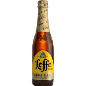 LEFFE Blonde Cerveza Rubia Belga Botella 33 cl [Comprando 30 unds y Recogida Gratis]