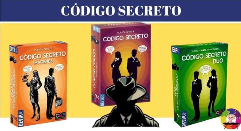 Recopilatorio de Juegos de Mesa "Código Secreto" en OFERTA FLASH en Miravia [11,20€ con cupones]