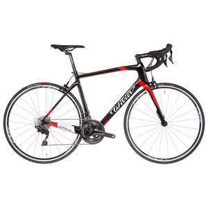 Bicicleta de carrera WILIER TRIESTINA GTR TEAM Shimano 105 R7000 34/50 Negro/Rojo