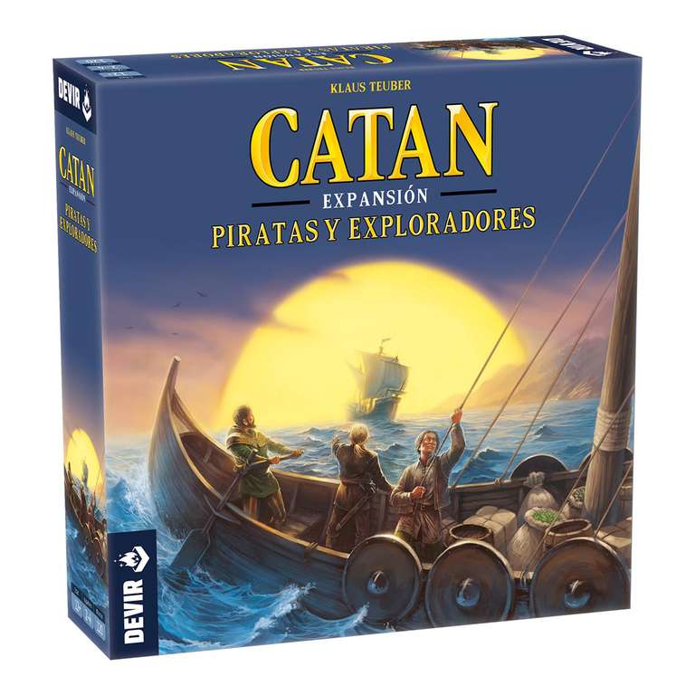Catan - Piratas y Exploradores (27€ nuevos usuarios) Más expansiones en descripción