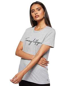 Tommy Hilfiger Camiseta para Mujer Heritage Crew Neck Graphic Tee con Cuello Redondo TALLAS DE LA XXS-3XL