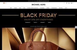 MICHAEL KORS black friday 2022 Descuento 25% y 40% OFF SELECTED STYLES
