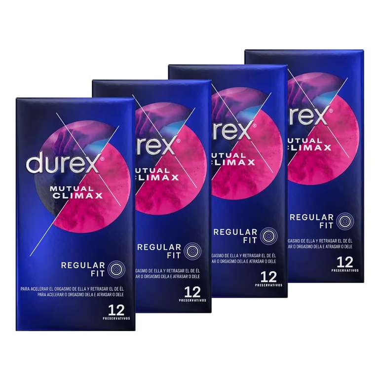 48x Preservativos Durex Mutual Climax