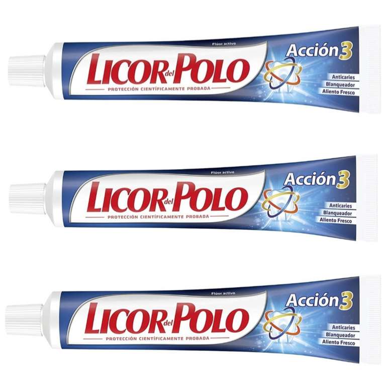 3 x Licor del Polo Crema Acción3 - 75 ml