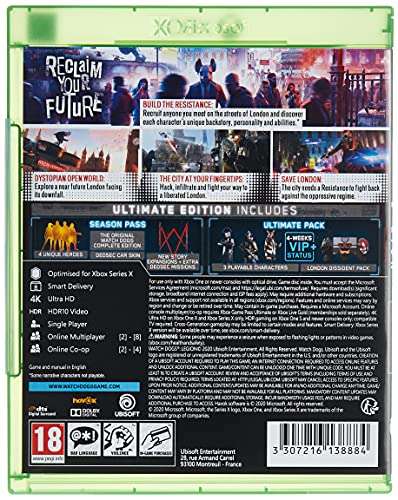Watch Dogs: Legion - Ultimate Edition Xbox One / Series X