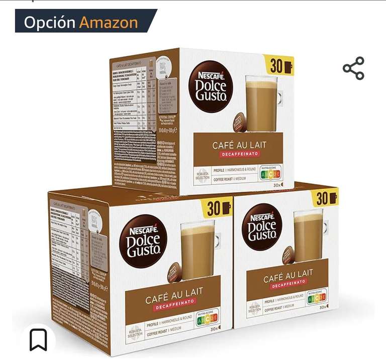 Italian Coffee - Cafè con leche for Dolce Gusto® - 30 Capsules