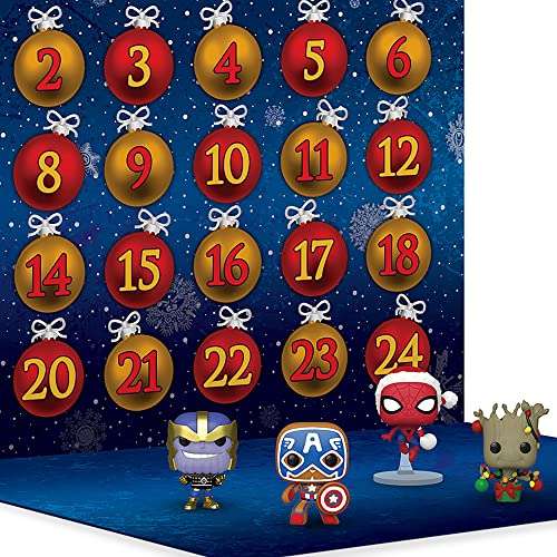 Funko Pop Christmas Advent Calendar 2022: Marvel com 24 dias de Pocket Pop surpresa!