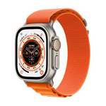 Apple Watch Ultra (GPS + Cellular, 49mm) - Correa Loop Alpine Naranja - Talla M. Monitor de entreno, GPS
