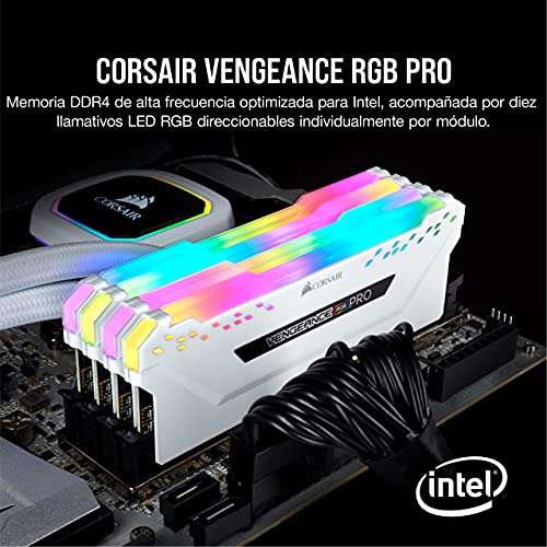 CORSAIR Vengeance RGB Pro 32GB (2x16GB) DDR4 3200 (PC4-25600) C16
