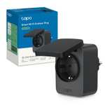 Tapo P410M – Enchufe Inteligente Exterior WiFi con Matter, IP54 Resistente al Agua, Monitor de Energía, Control por Voz y App