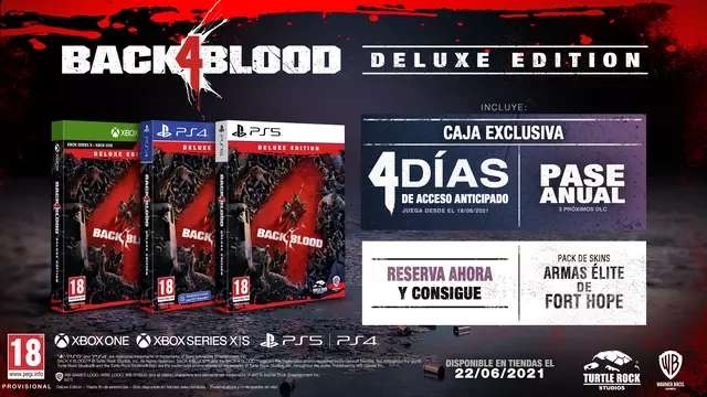 Back 4 Blood Edición Deluxe - PS5