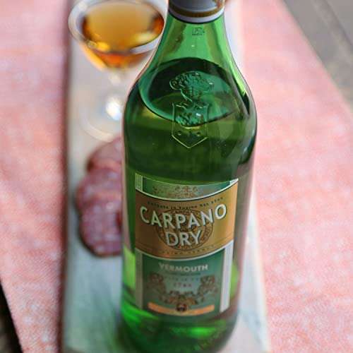 CARPANO - Vermouth Dry, Vermut Italiano, Pack de 3 Botellas de 1 litro