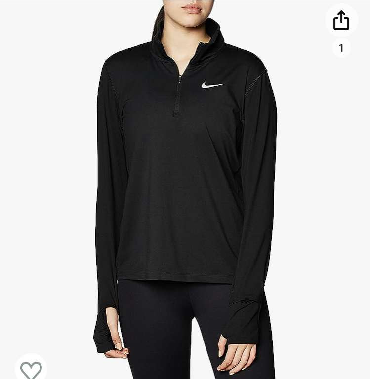 NIKE W Nk Element Top Hz Long Sleeved t-Shirt Mujer