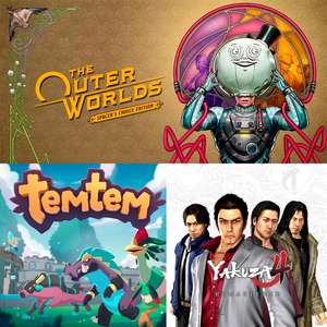 Humble Choice Julio - The Outer Worlds : Spacer’s Choice Edition, Temtem, Yakuza 4 Remastered