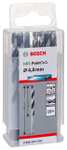Bosch Professional, 10 brocas helicoidales HSS PointTeQ, para metal, 4.8 x 52 x 86 mm