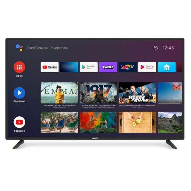 TV LED 100,5 cm (40") Inves LED-4021GOIN Full HD, Smart TV y Android TV
