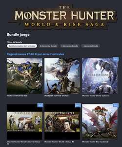 BUNDLE - The Monster Hunter World & Rise Saga / Brutal Beat 'Em Ups