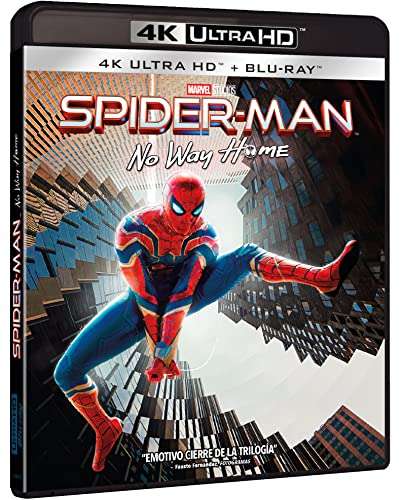 Spiderman no way home blu-ray 4k