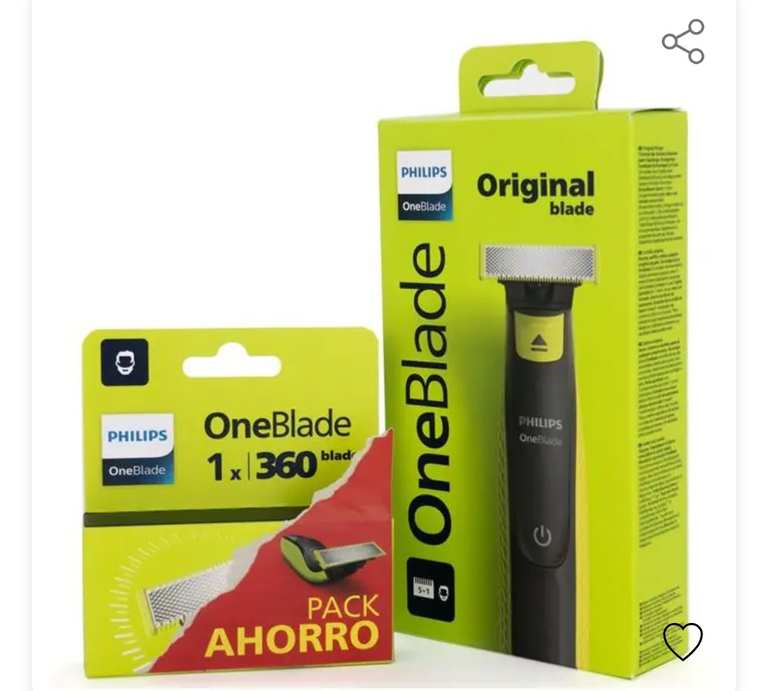 Imagen de OneBlade Pack Original Blade + Rec