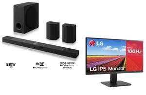 Pack Barra de Sonido LG S95TR Dolby Atmos, 810W y 9.1.5 + Monitor 24" ( reembolso 600€ incluído en el precio final)