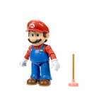 Nintendo Super Mario - Figura Mario Bros de 13 cm Totalmente Articulada