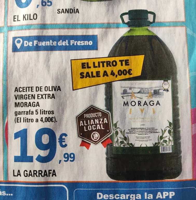 Imagen de 5L Aceite de oliva virgen extra AO