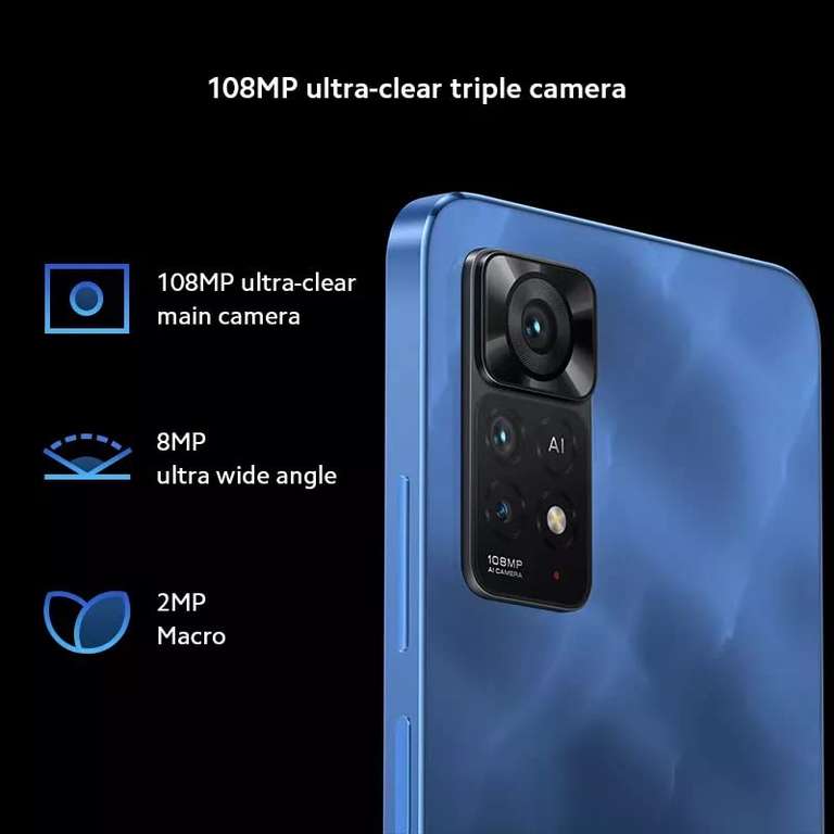 Xiaomi Redmi Note 11E Pro 5G-ROM Global, Snapdragon 695, 6.67" 120Hz AMOLED Display, 67W Quick Charge 5000mAh Battery, 108MP Camera