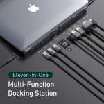 HUB USB C 11 en 1 docking station para MacBook Pro/Air, XPS, tabletas Tipo C, etc