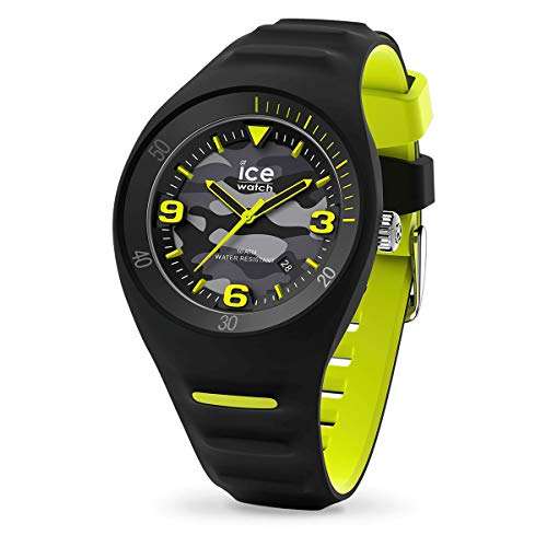 Ice-Watch - P. Leclercq - Reloj Negro para Hombre con Correa de Silicona (Medium)