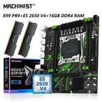 Kit placa base MACHINIST + Xeon E5 2650 V4 CPU + 16GB RAM DDR4