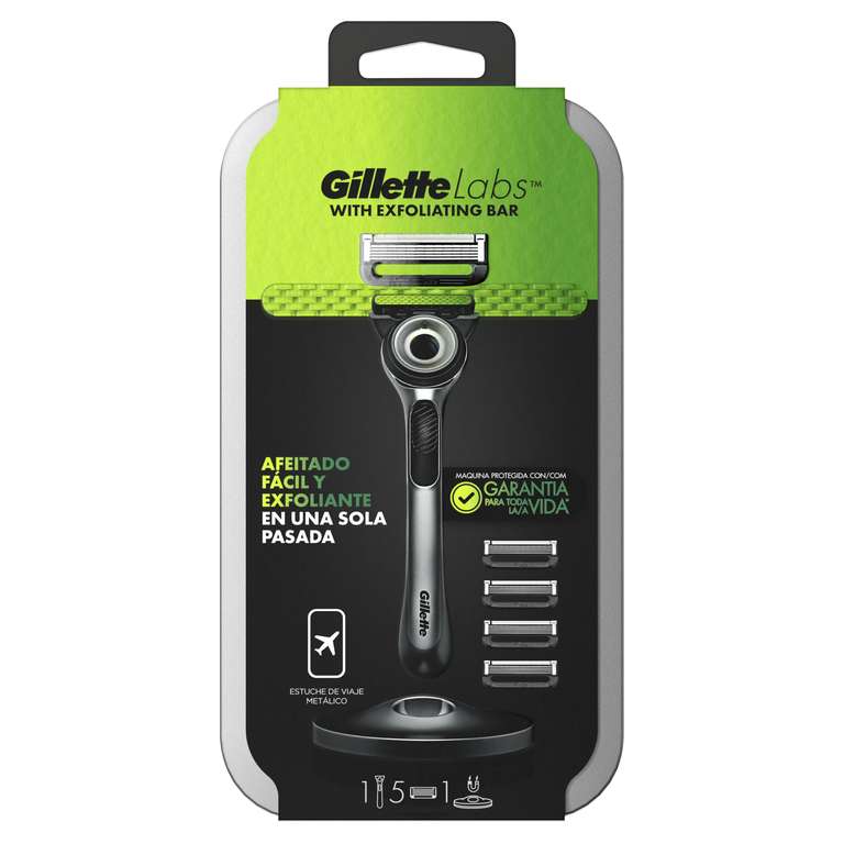 Gillette Labs con cinco recambios