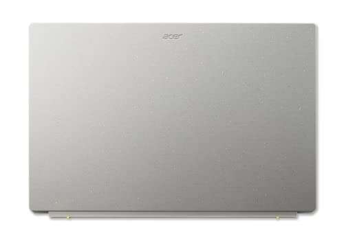 Acer Aspire Vero AV15-51 - 15.6” Full HD LED (i7-1195G7, 16GB+512GB, W11), Plata, Teclado QWERTY Español + Funda + Ratón Bluetooth 24