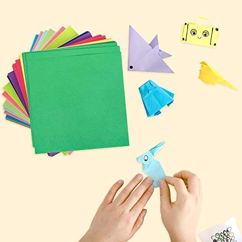 1000 hojas de papel origami