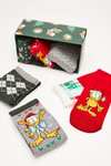 Pack 6 pares de calcetines algodón: Garfield, Harry Potter (2 modelos) o Snoopy (gris o navidad). Women Secret