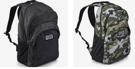 Mochila Puma Academy Backpack. 3 compartimentos. 2 modelos